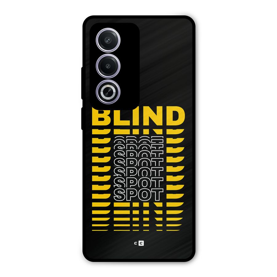 Blind Spot Metal Back Case for Oppo A3 Pro