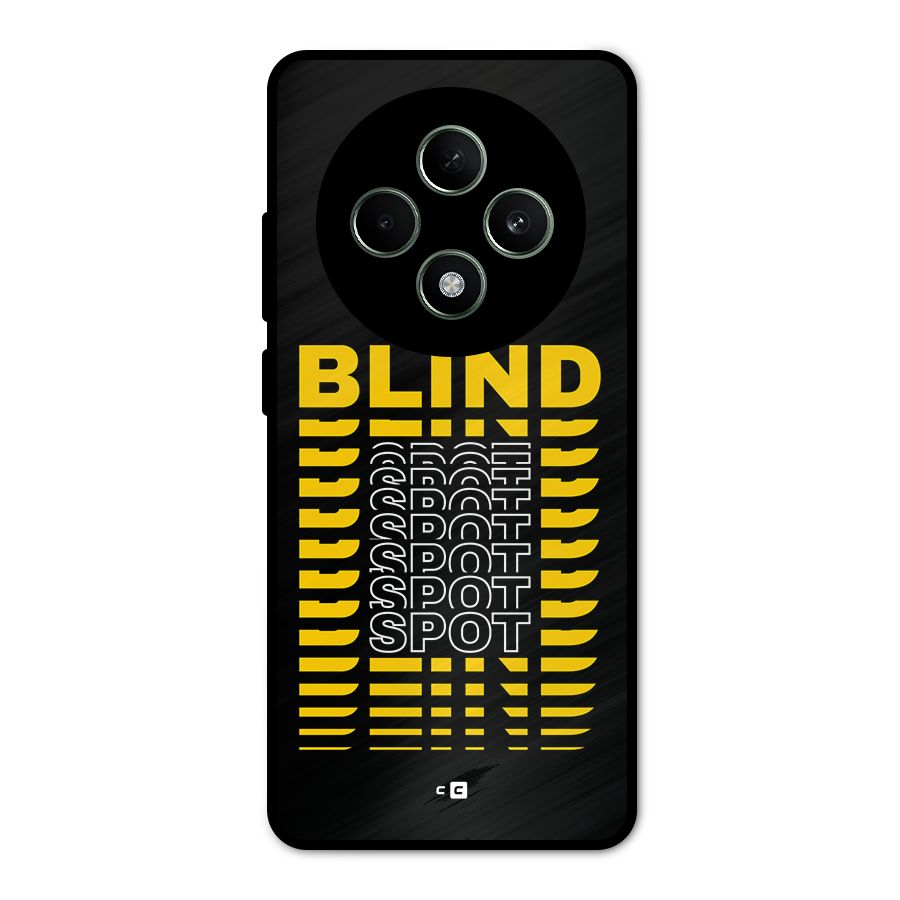 Blind Spot Metal Back Case for Oppo F27