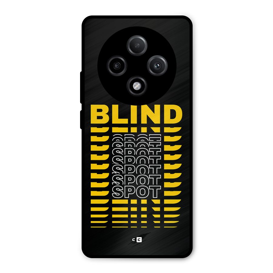 Blind Spot Metal Back Case for Oppo F27 Pro Plus