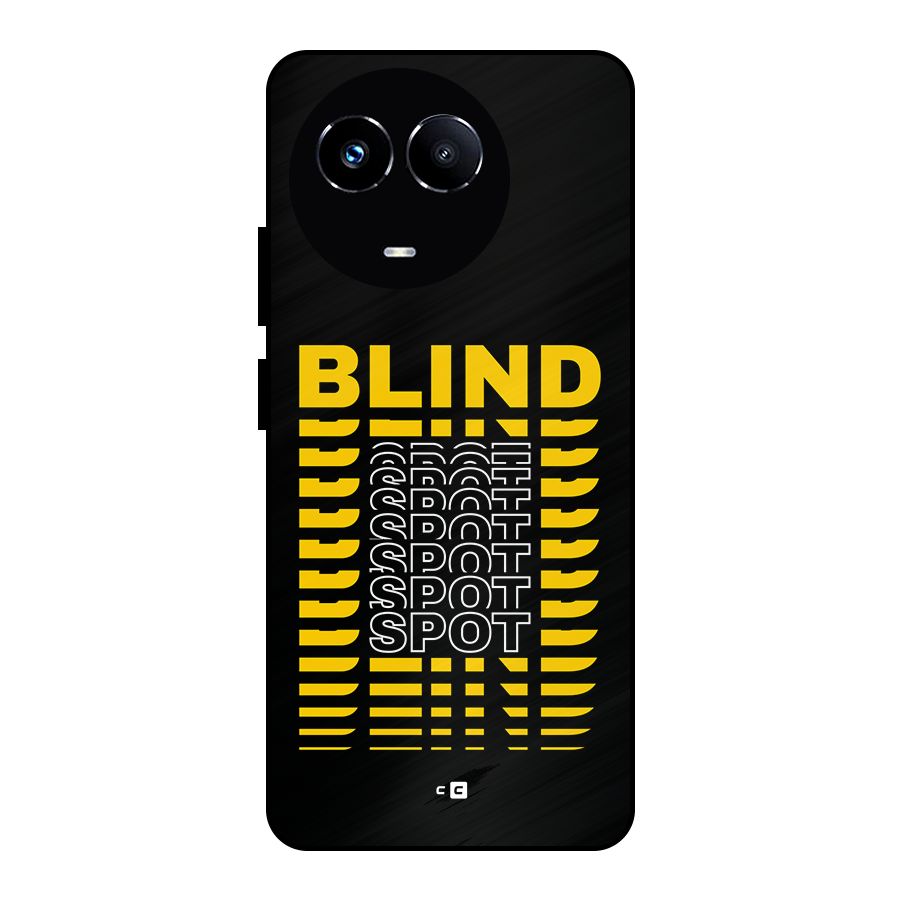Blind Spot Metal Back Case for Realme 11 5G