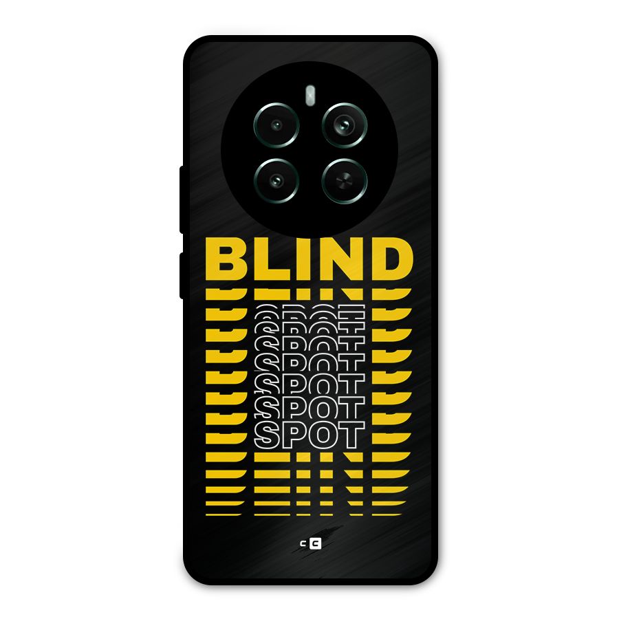 Blind Spot Metal Back Case for Realme 12 Plus