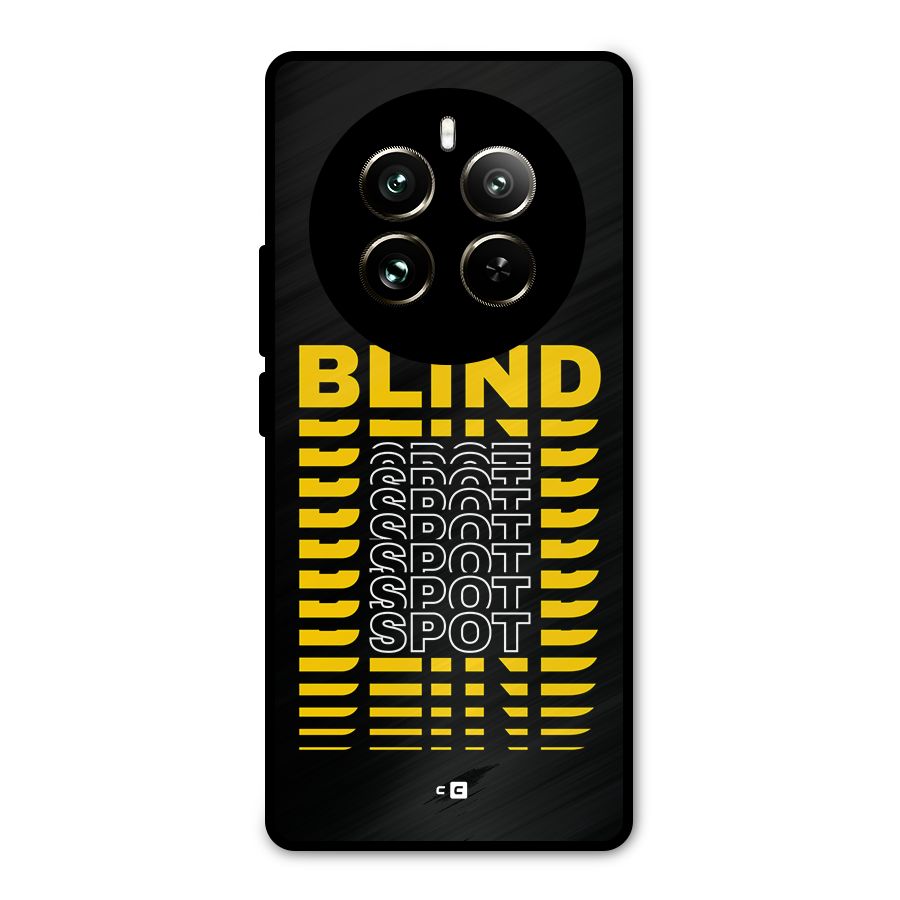 Blind Spot Metal Back Case for Realme 12 Pro