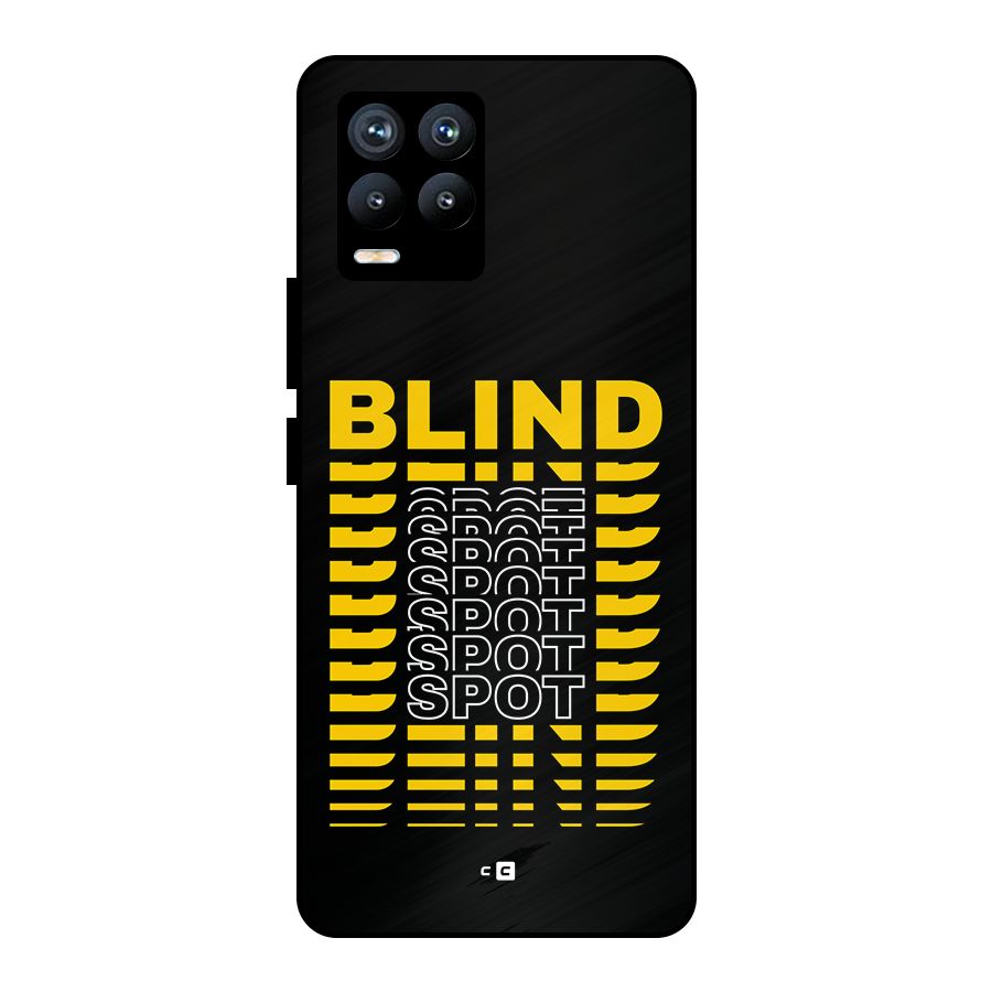 Blind Spot Metal Back Case for Realme 8