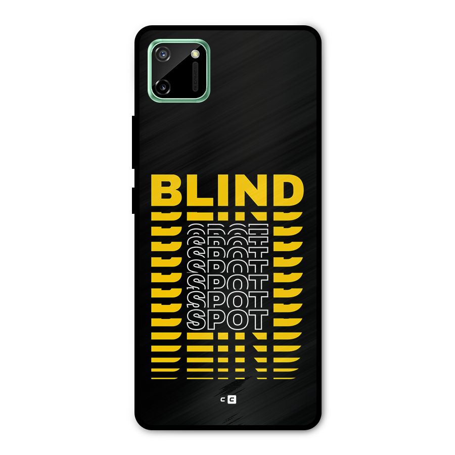 Blind Spot Metal Back Case for Realme C11