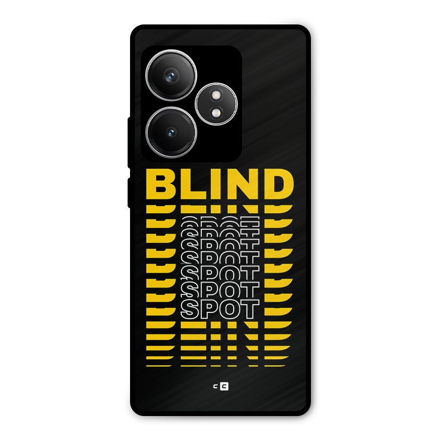 Blind Spot Metal Back Case for Realme GT 6T