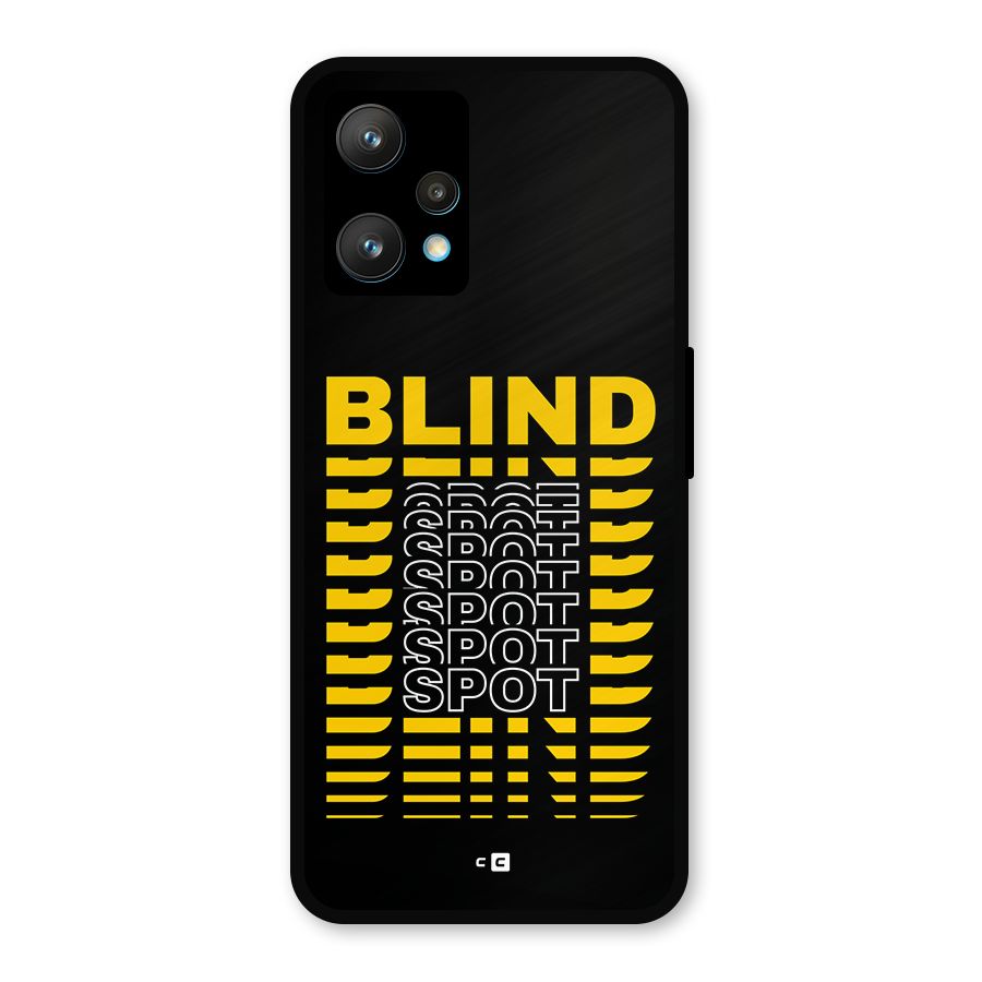 Blind Spot Metal Back Case for Realme Narzo 50 Pro