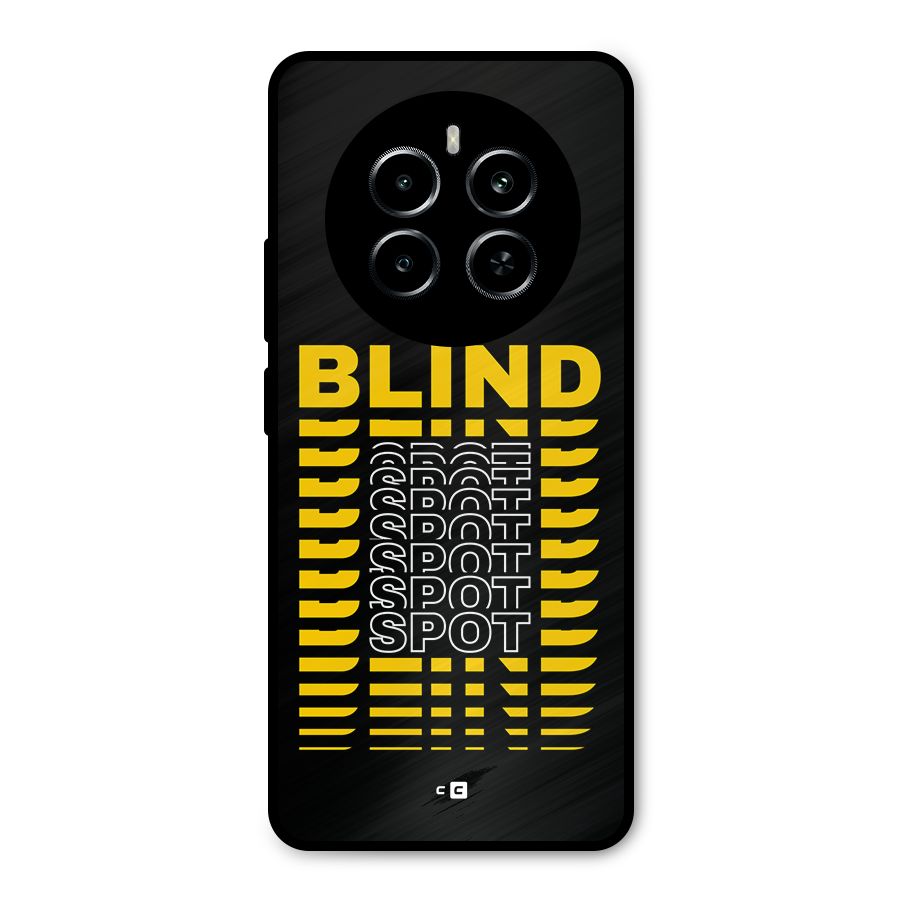 Blind Spot Metal Back Case for Realme P1