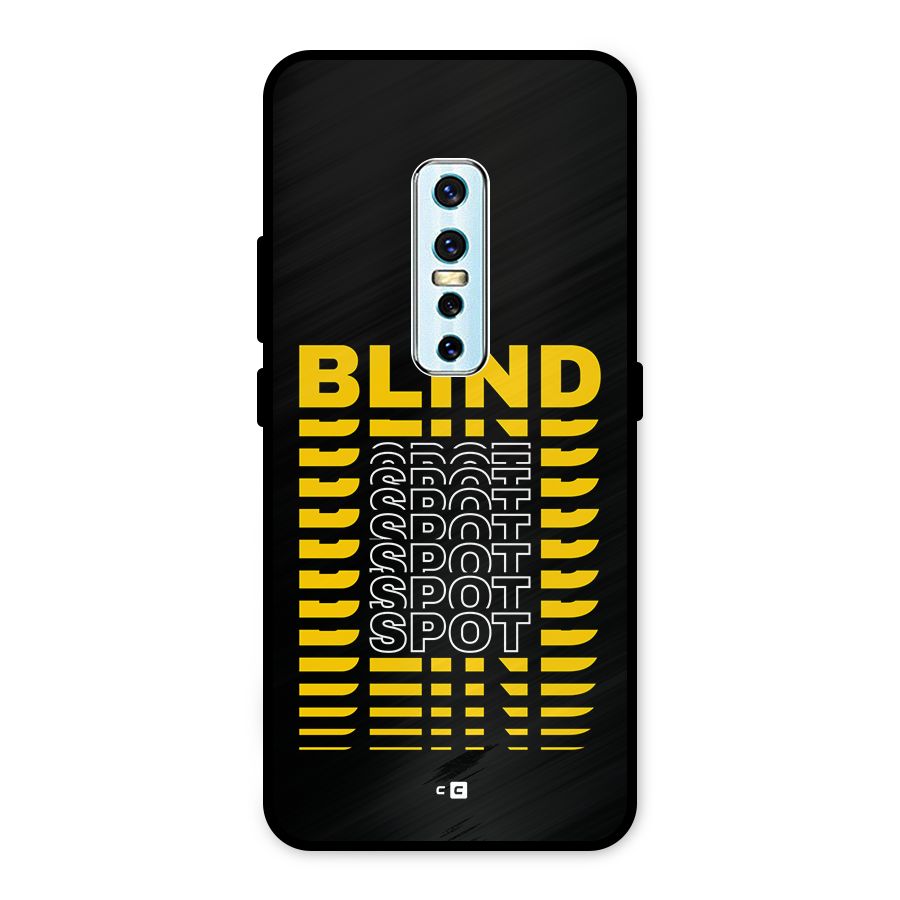 Blind Spot Metal Back Case for Vivo V17 Pro