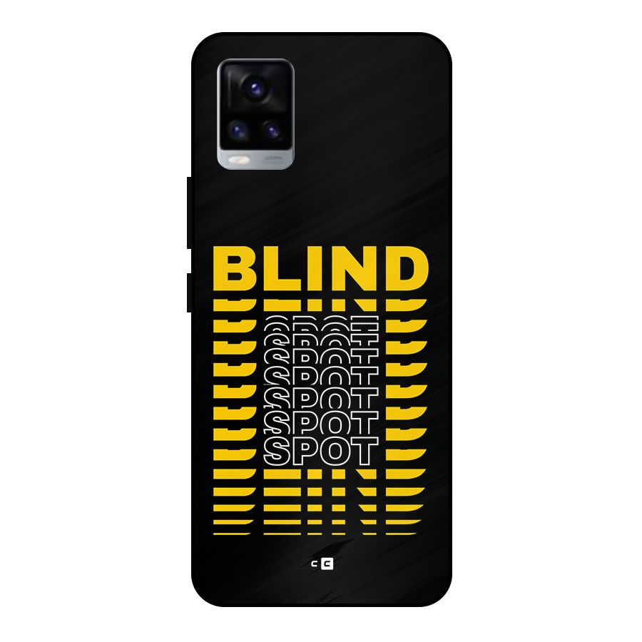 Blind Spot Metal Back Case for Vivo V20 2021