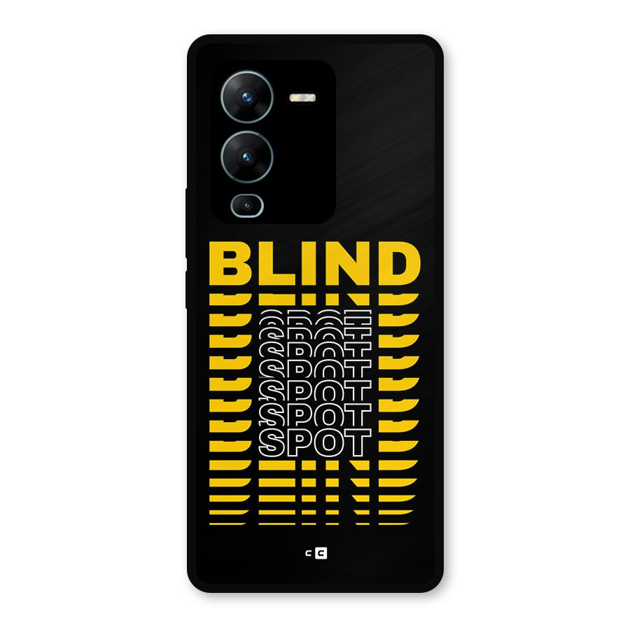 Blind Spot Metal Back Case for Vivo V25 Pro