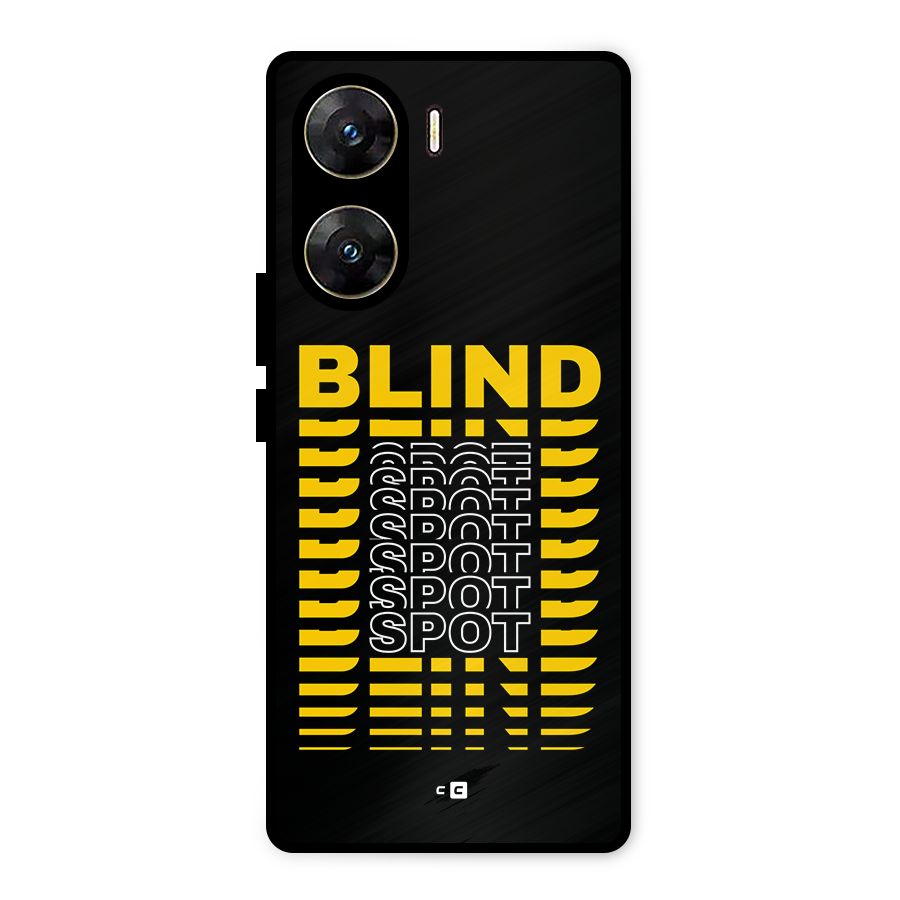 Blind Spot Metal Back Case for Vivo V29e
