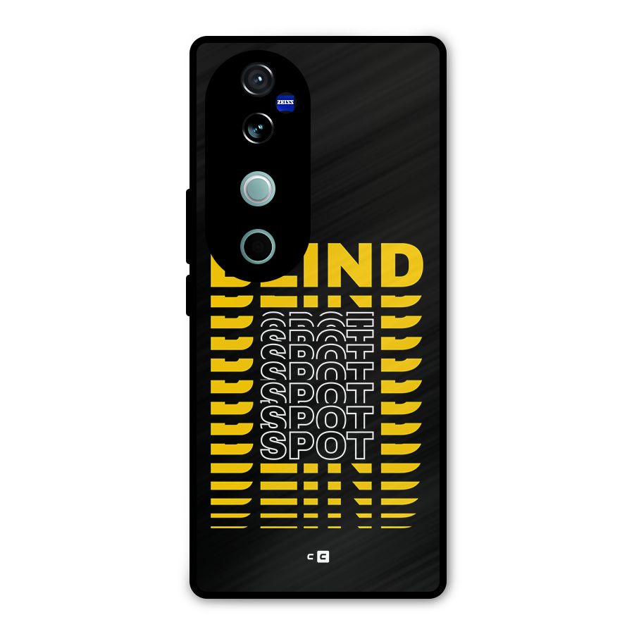 Blind Spot Metal Back Case for Vivo V40 Pro