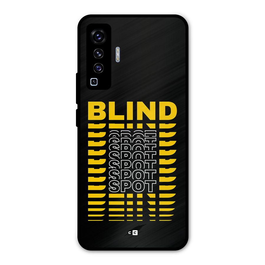 Blind Spot Metal Back Case for Vivo X50