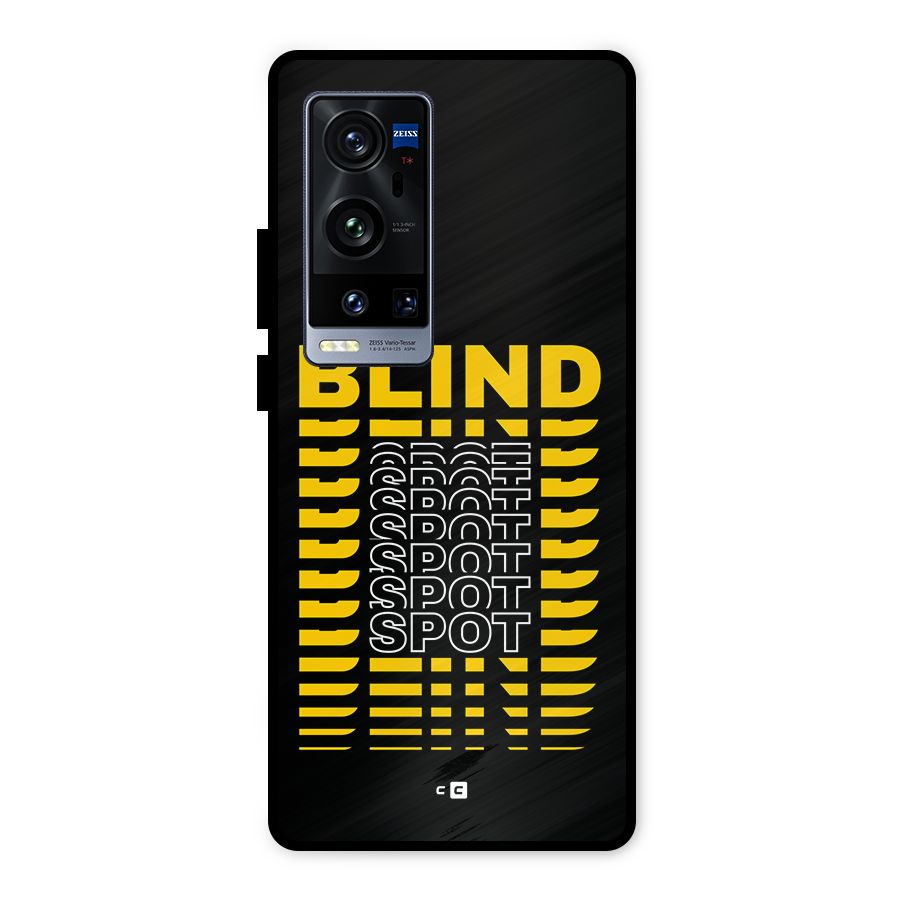 Blind Spot Metal Back Case for Vivo X60 Pro Plus