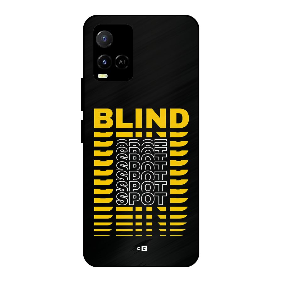 Blind Spot Metal Back Case for Vivo Y21T