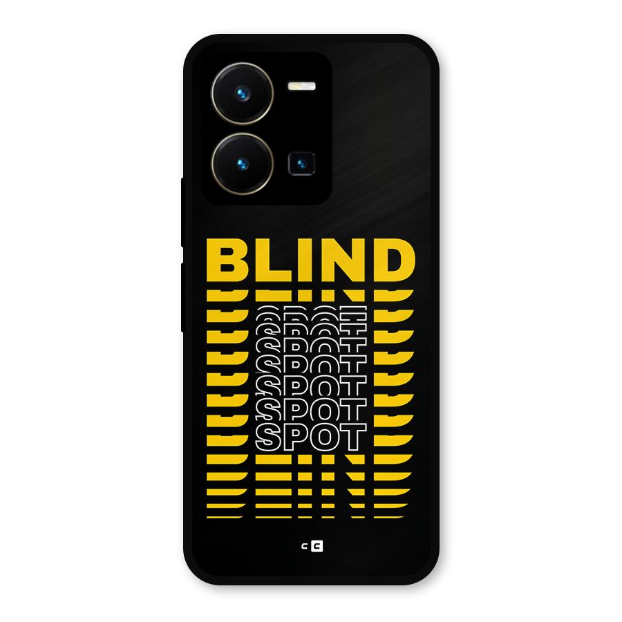 Blind Spot Metal Back Case for Vivo Y35