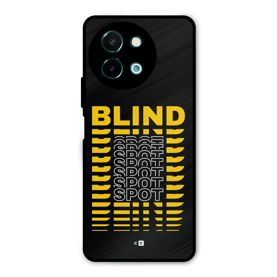 Blind Spot Metal Back Case for Vivo Y58