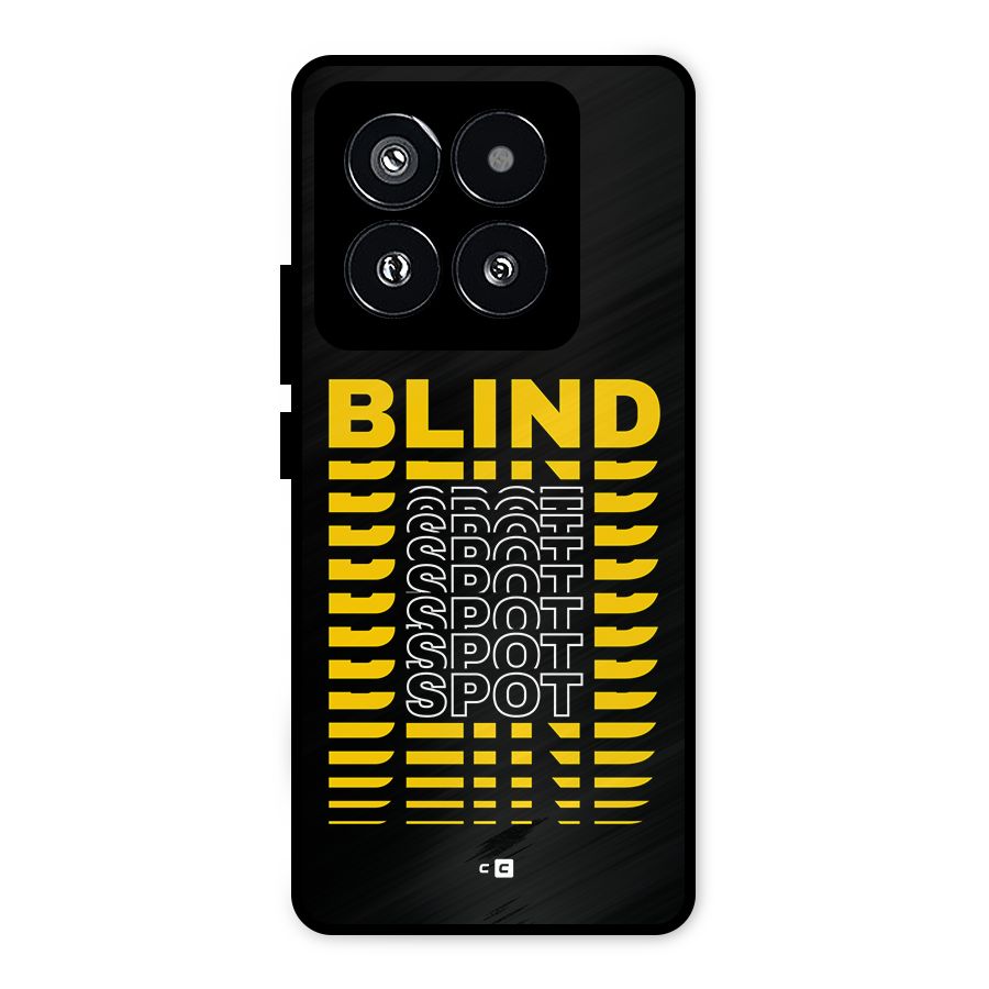 Blind Spot Metal Back Case for Xiaomi 14 Pro