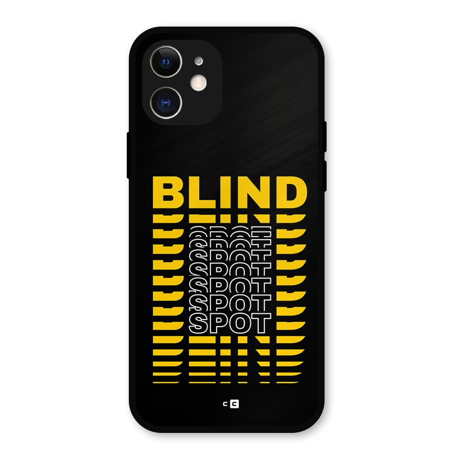 Blind Spot Metal Back Case for iPhone 12