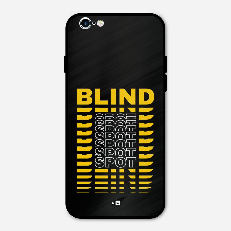 Blind Spot Metal Back Case for iPhone 6 6s