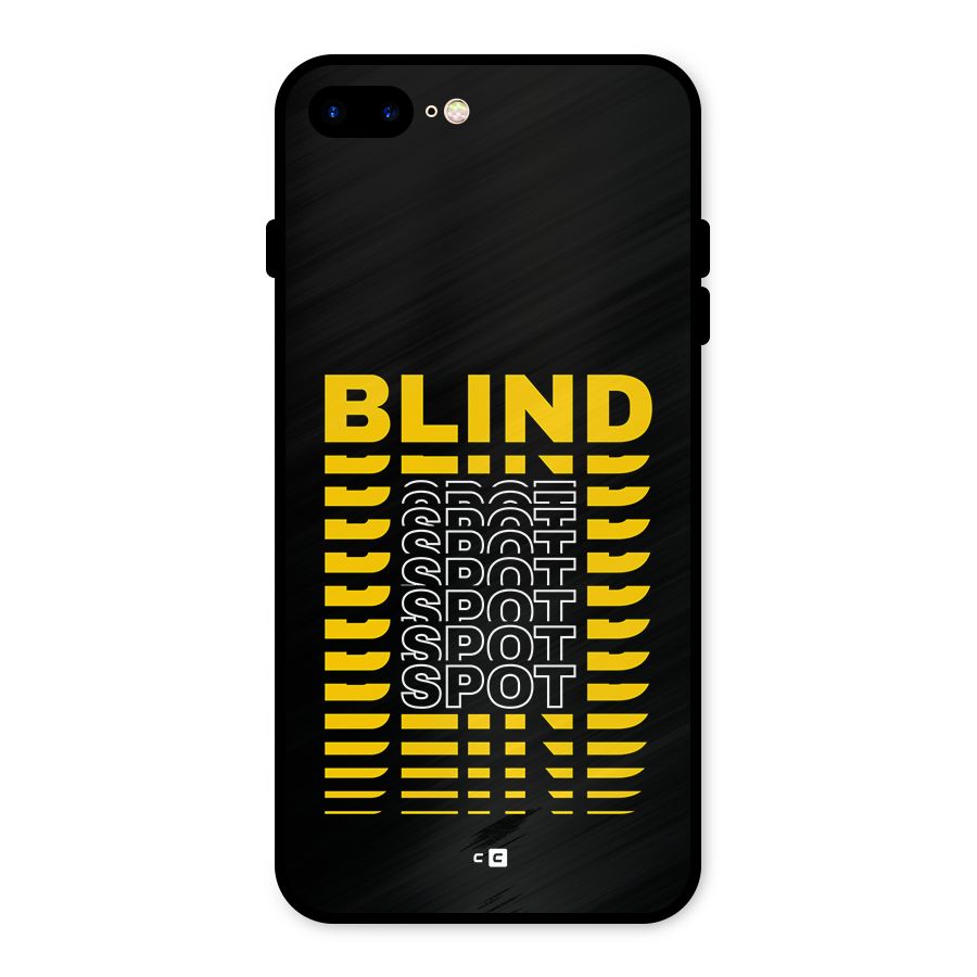 Blind Spot Metal Back Case for iPhone 8 Plus