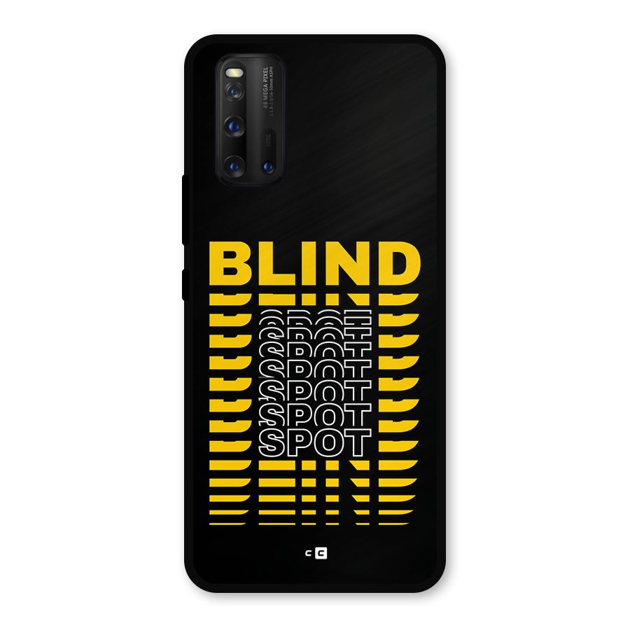 Blind Spot Metal Back Case for iQOO 3