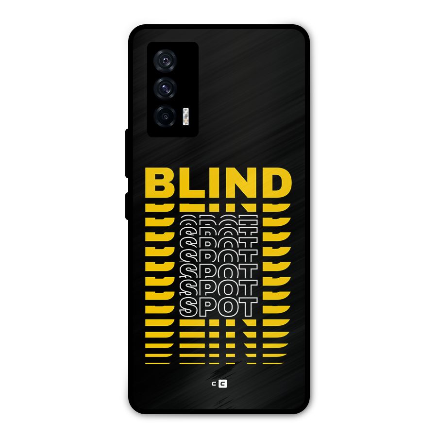 Blind Spot Metal Back Case for iQOO 7 5G