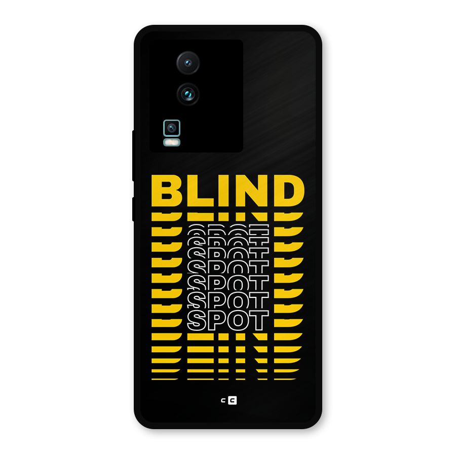 Blind Spot Metal Back Case for iQOO Neo 7 Pro