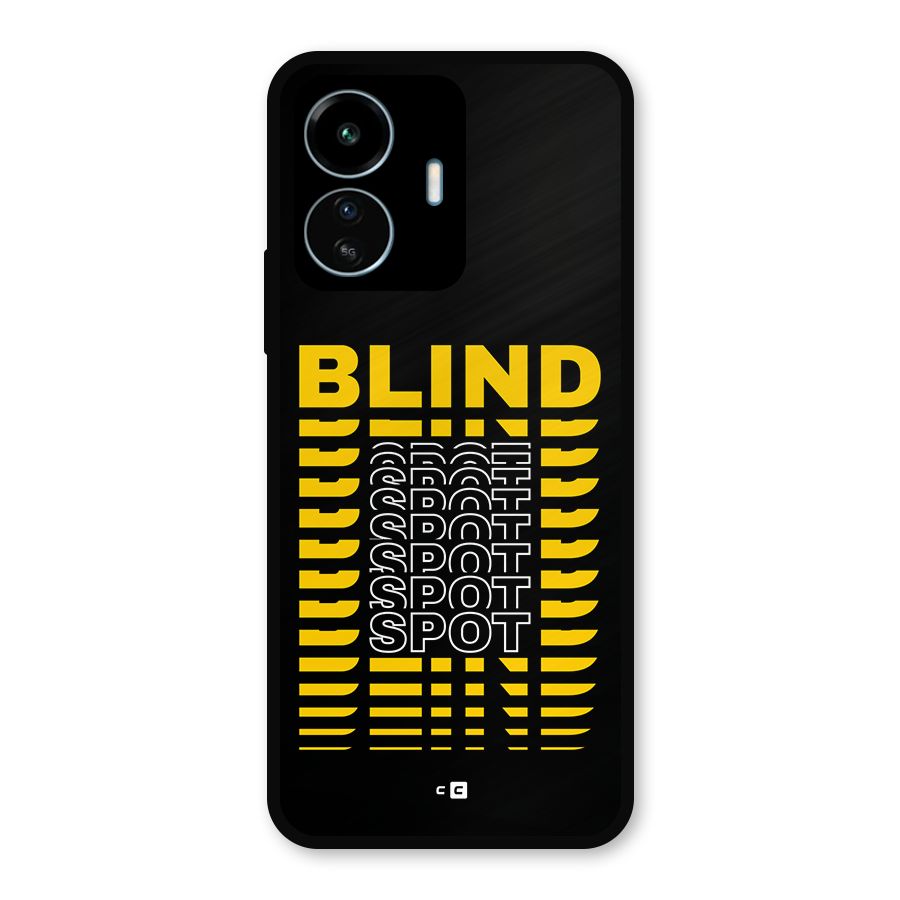 Blind Spot Metal Back Case for vivo iQOO Z6 Lite 5G