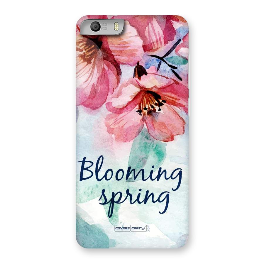 Blooming Spring Back Case for Micromax Canvas Knight 2