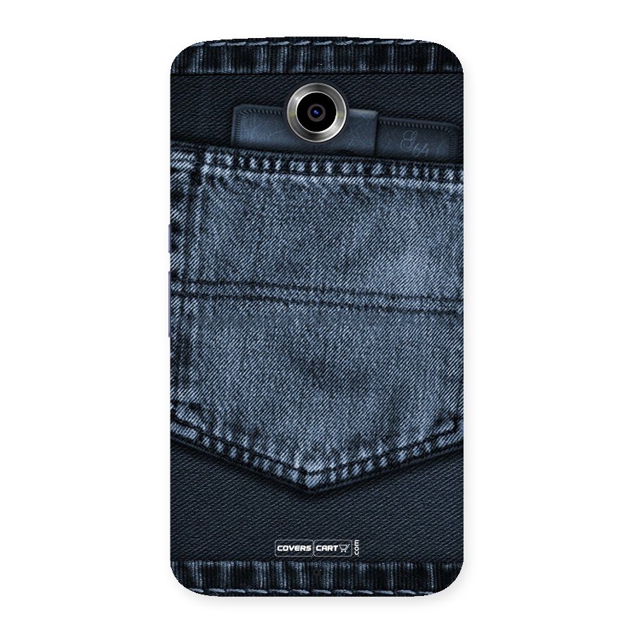 Blue Denim Back Case for Nexsus 6