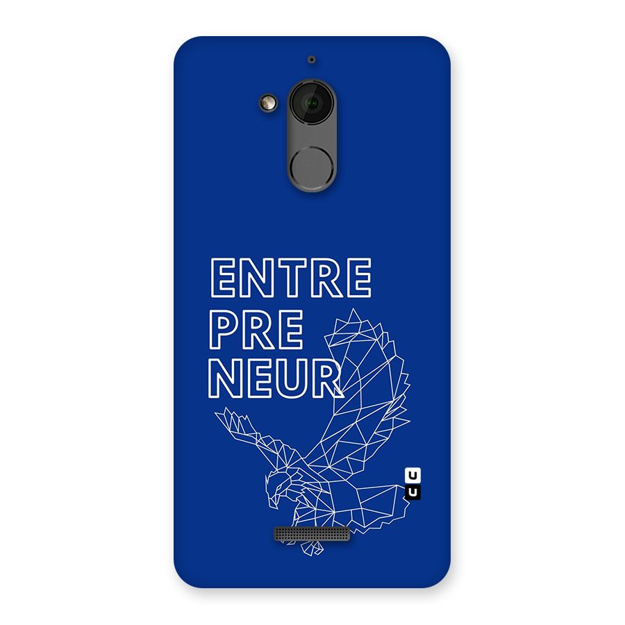 Blue Entrepreneur Back Case for Coolpad Note 5