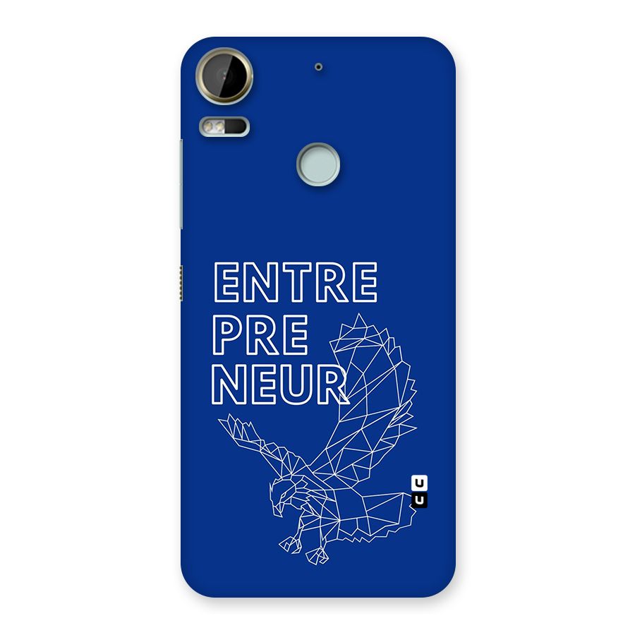 Blue Entrepreneur Back Case for Desire 10 Pro