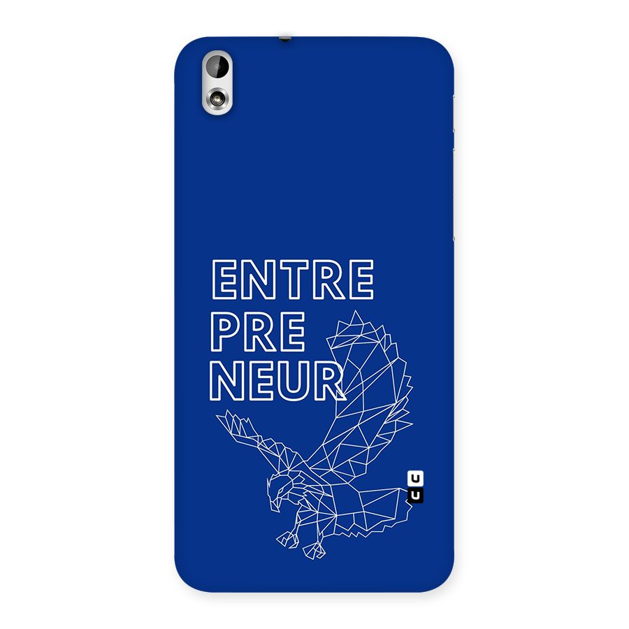 Blue Entrepreneur Back Case for Desire 816g