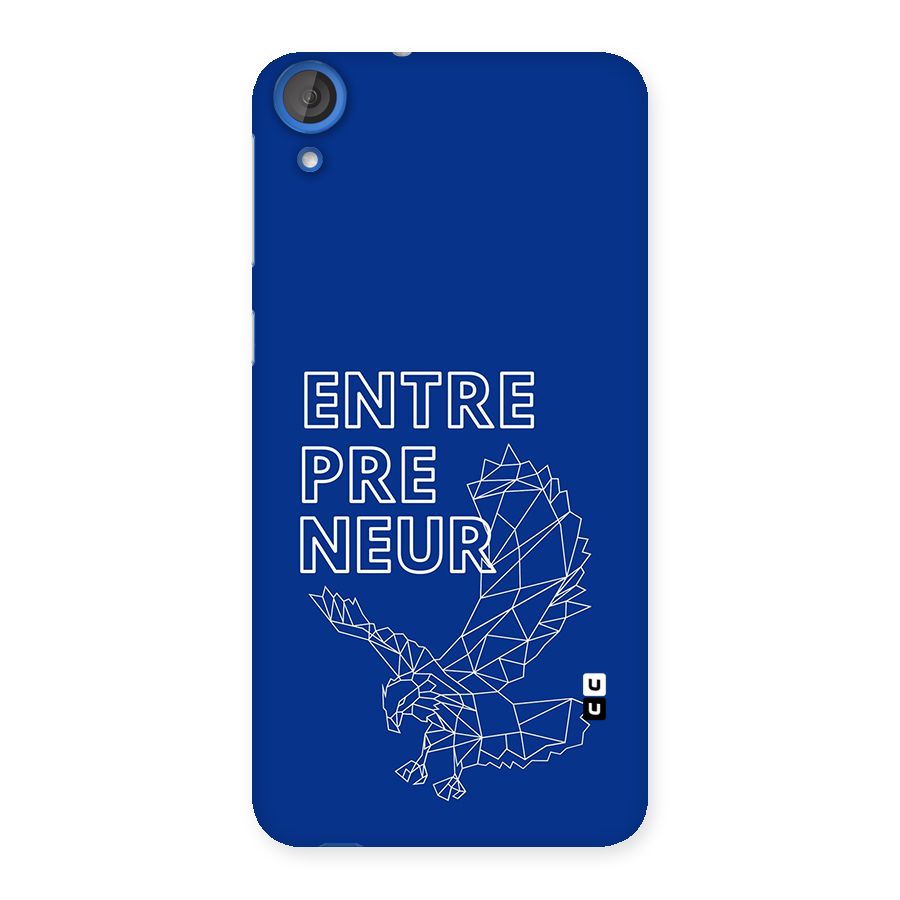 Blue Entrepreneur Back Case for Desire 820