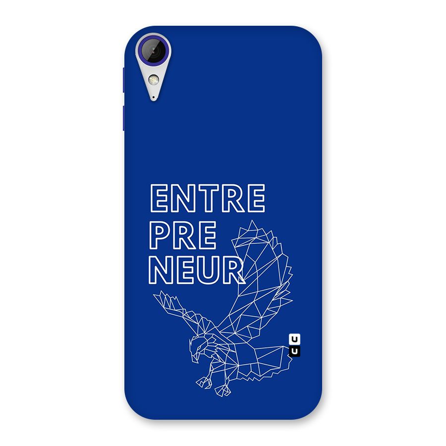 Blue Entrepreneur Back Case for Desire 830