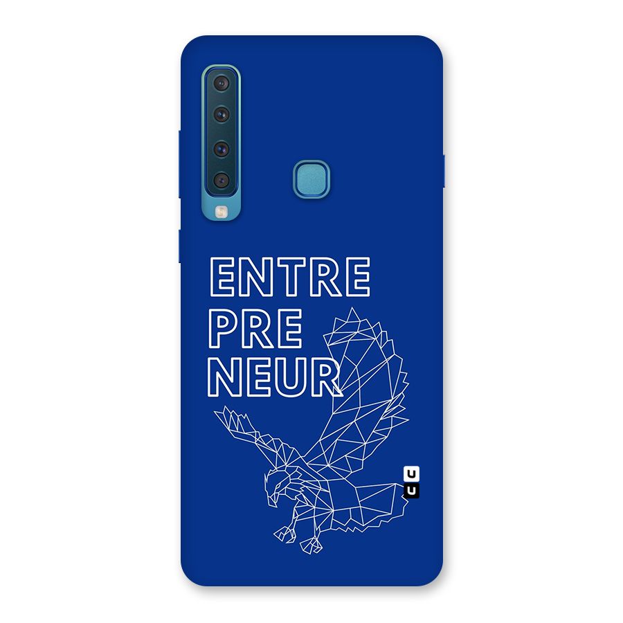 Blue Entrepreneur Back Case for Galaxy A9 (2018)