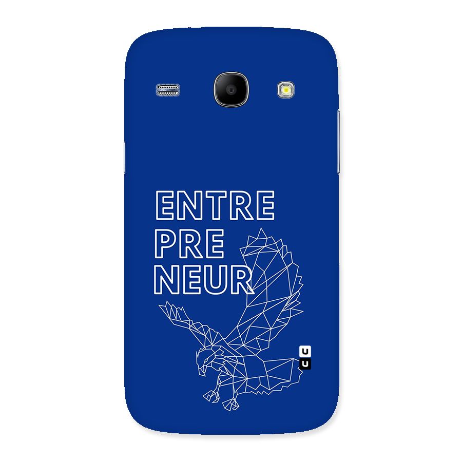 Blue Entrepreneur Back Case for Galaxy Core