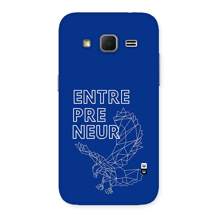 Blue Entrepreneur Back Case for Galaxy Core Prime