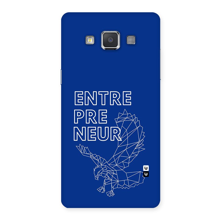 Blue Entrepreneur Back Case for Galaxy Grand Max