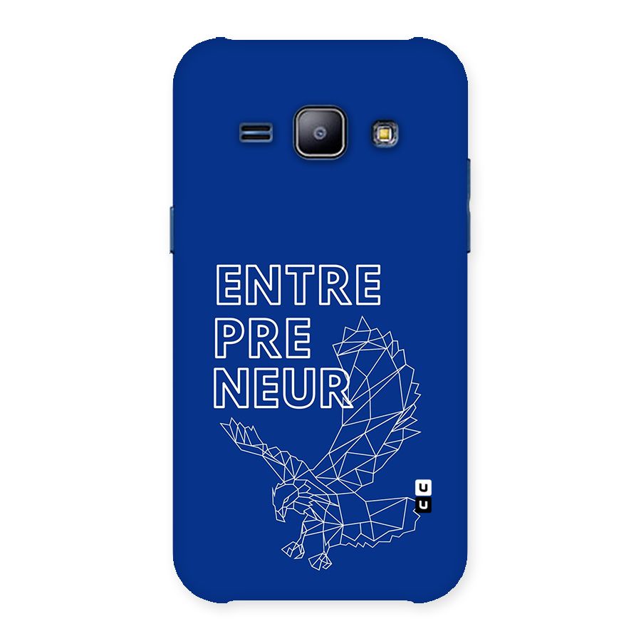 Blue Entrepreneur Back Case for Galaxy J1