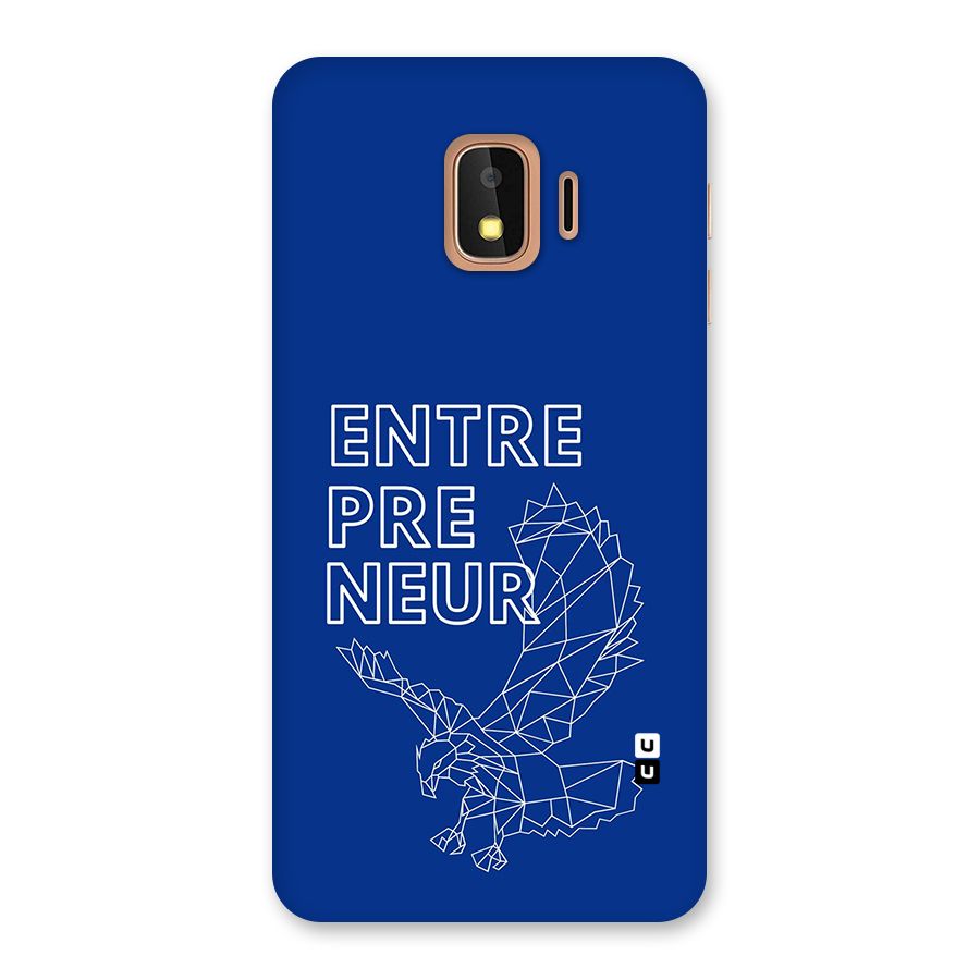 Blue Entrepreneur Back Case for Galaxy J2 Core