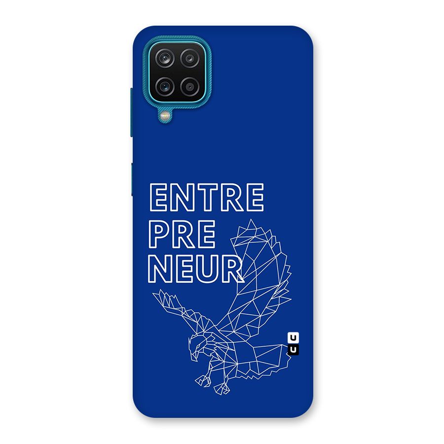 Blue Entrepreneur Back Case for Galaxy M12
