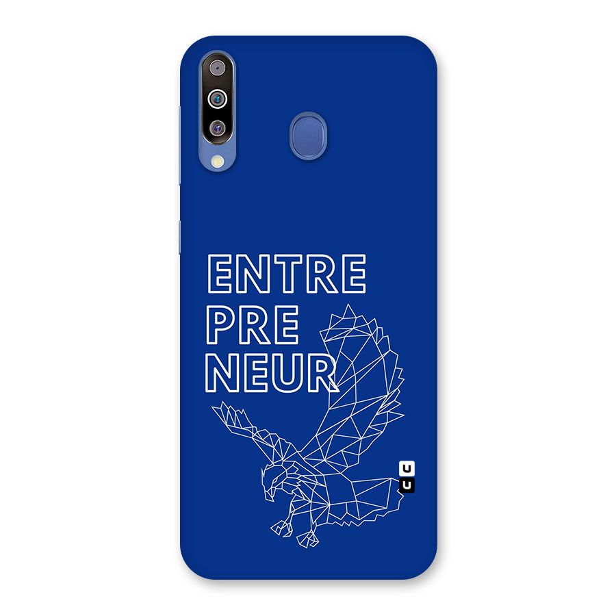 Blue Entrepreneur Back Case for Galaxy M30