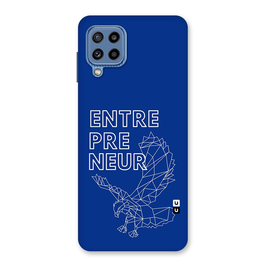 Blue Entrepreneur Back Case for Galaxy M32