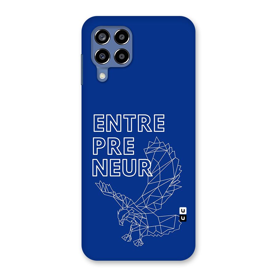 Blue Entrepreneur Back Case for Galaxy M53 5G