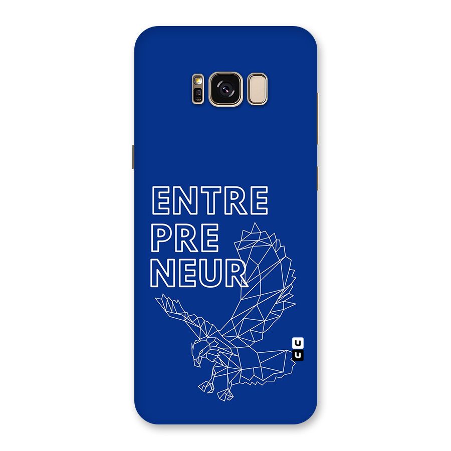 Blue Entrepreneur Back Case for Galaxy S8 Plus