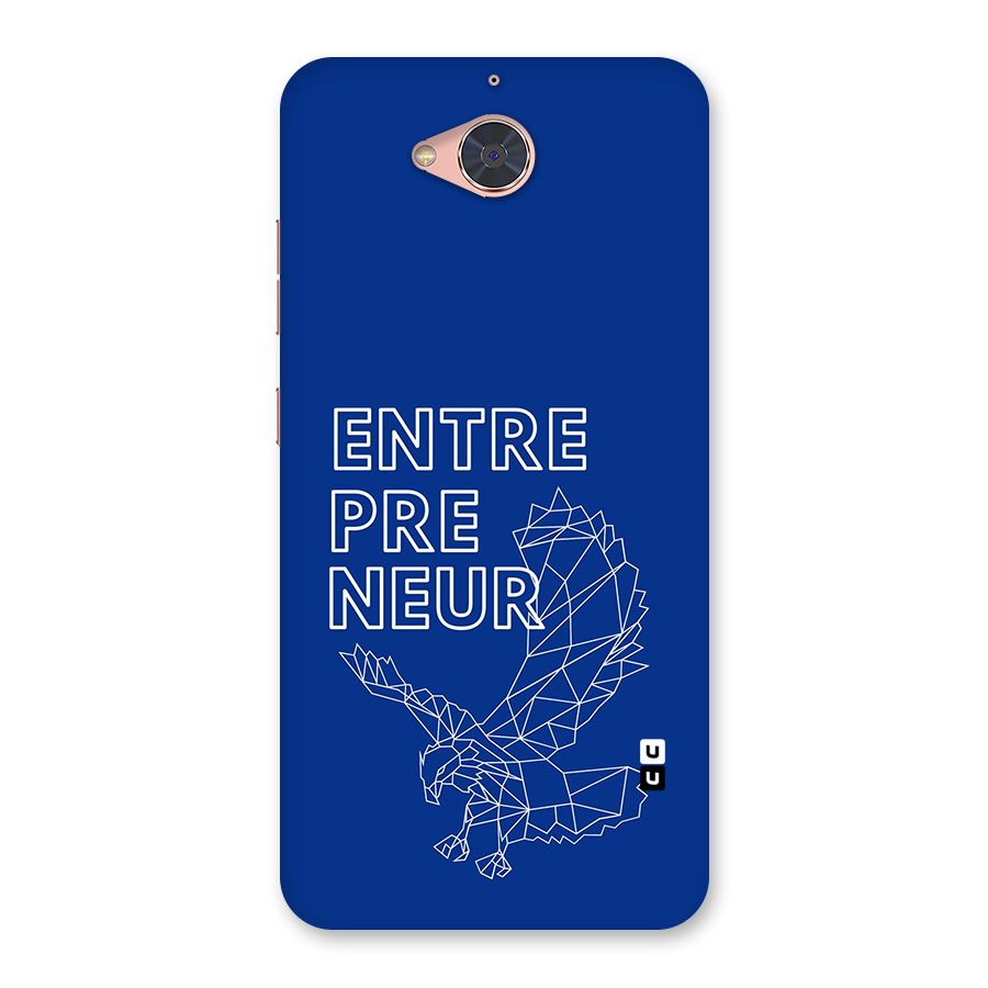 Blue Entrepreneur Back Case for Gionee S6 Pro