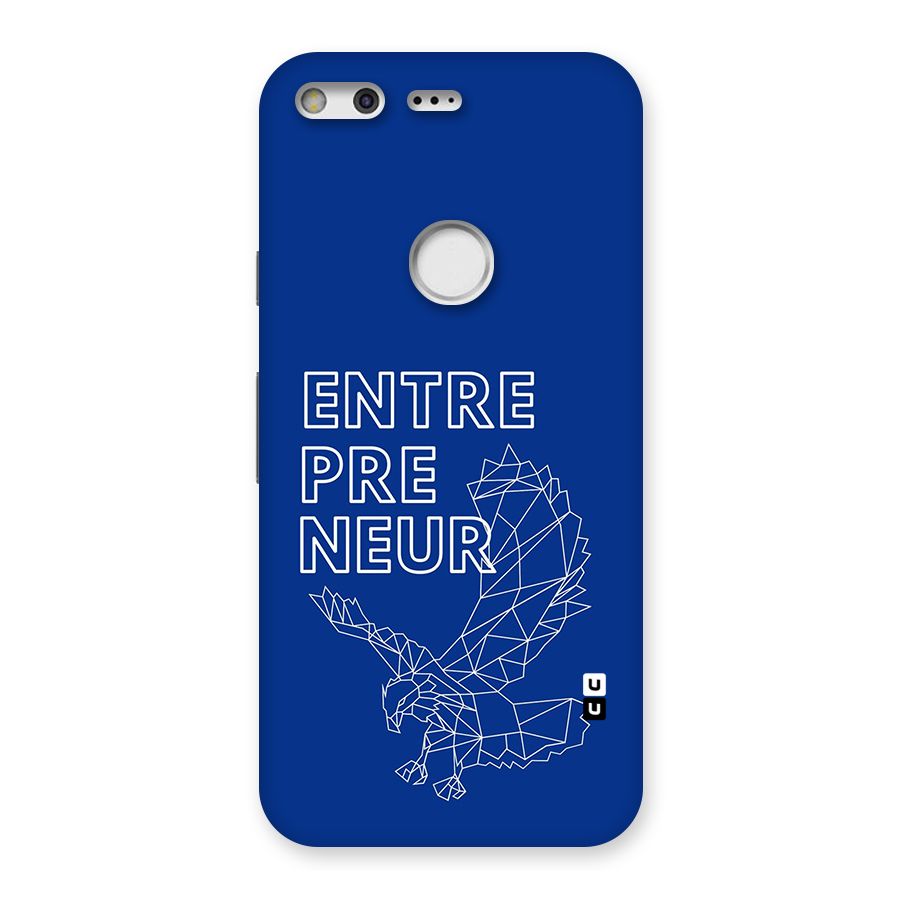 Blue Entrepreneur Back Case for Google Pixel