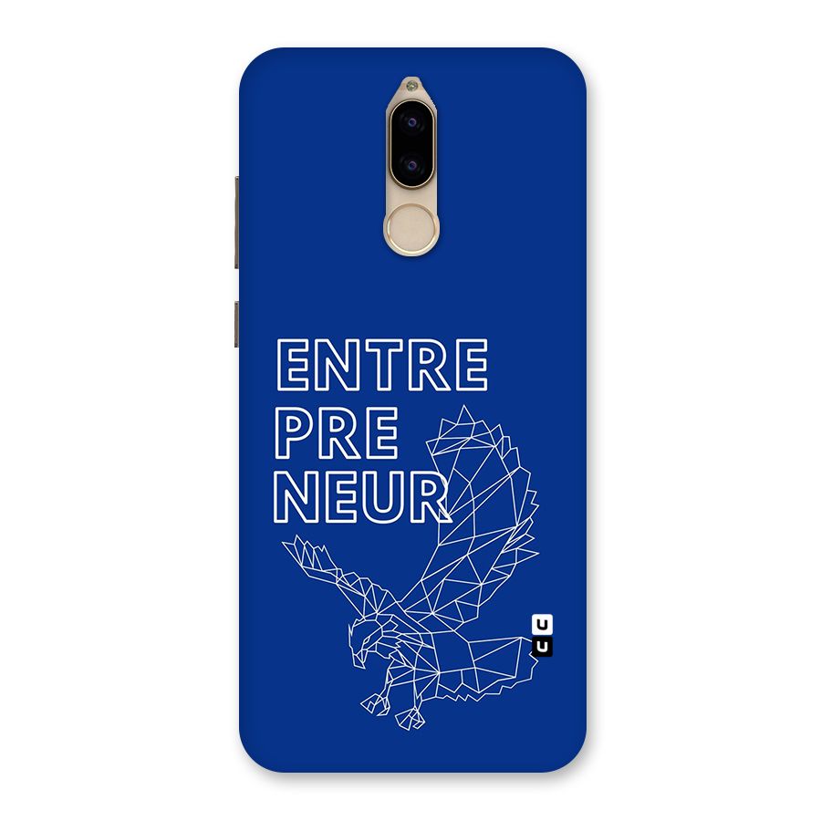 Blue Entrepreneur Back Case for Honor 9i
